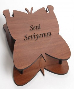 Sevgiliye Ahşlap Kutu - 89278